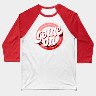 Game On Red Baseball T-Shirt